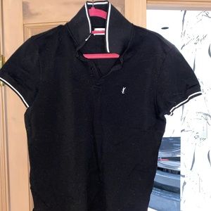 Saint Laurent mens polo.